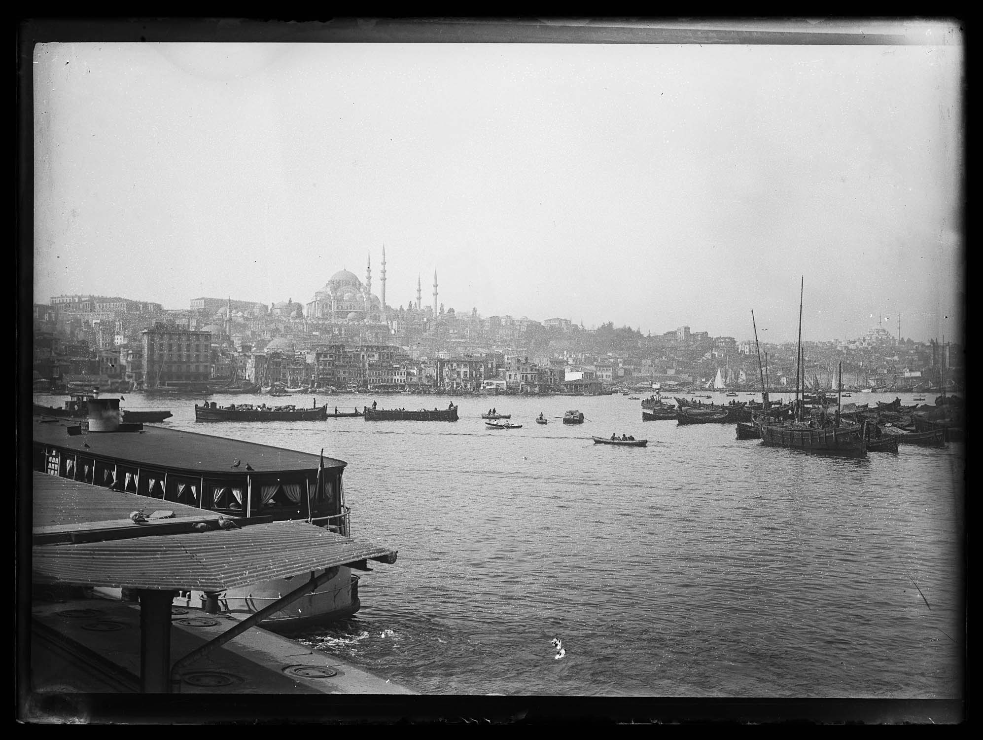 Vue d'ensemble, avec la mosquée Süleymaniye au second plan